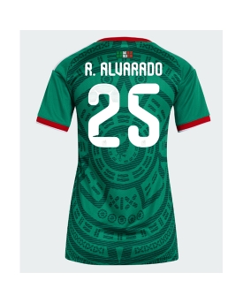 Billige Fotballdrakt Mexico Roberto Alvarado #25 Replika Hjemmedrakt Dame VM 2026 Kortermet Billige Fotballdrakt Mexico Roberto Alvarado #25 Replika Hjemmedrakt Dame VM 2026 Kortermet